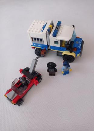 Lego city транспорт для перевозки преступников 602768 фото
