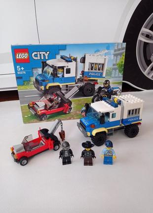 Lego city транспорт для перевозки преступников 60276