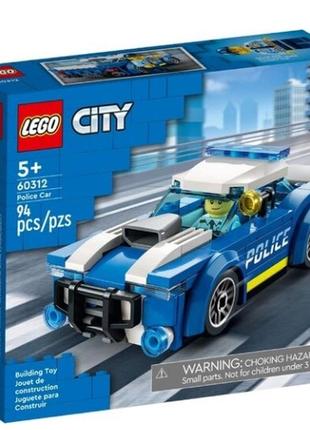 Конструктор lego city поліцейська машина 60312