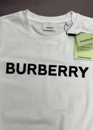 💙есть наложка 💙женская футболка "burberry"💜lux качество2 фото