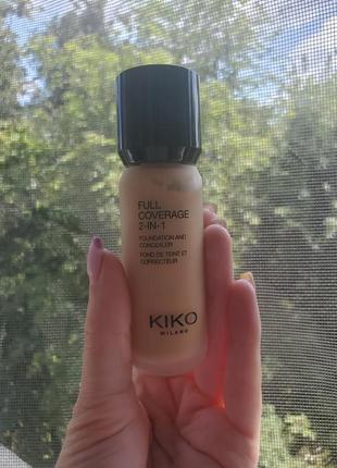 Тональная основа kiko milano1 фото