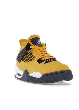 Air jordan retro 4 lightning tour yellow5 фото