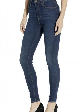 Levi’s mile high super skinny джинсы 23-24 с высокой посадкой3 фото