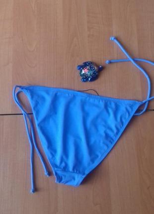 Голубые плавки от купальника, 14 размер.2 фото