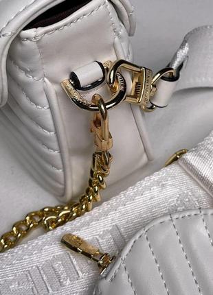 Женская сумка louis vuitton wave multi pochette white gold6 фото