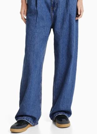Модные джинсы паллацо bershka в наличии2 фото