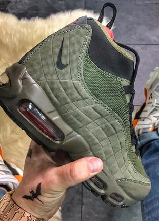 Green and orange air max 95 deals