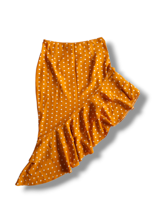 Юбка и блузка в горох, костюм от prettylittlething