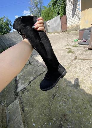 Ботфорты женские 🌸 ботинки женские 💖3 фото