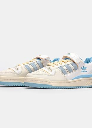 Кросівки жіночі/ чоловічі adidas forum 84 low 'carolina blue'