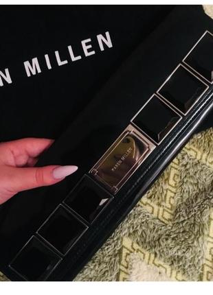 Кожаный клатч karen millen3 фото