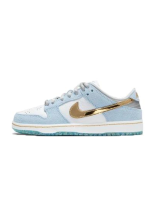 Женские кроссовки calypso nike sb dunk low sean cliver.