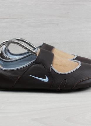 Женские кожаные мокасины / туфли nike оригинал, размер 401 фото