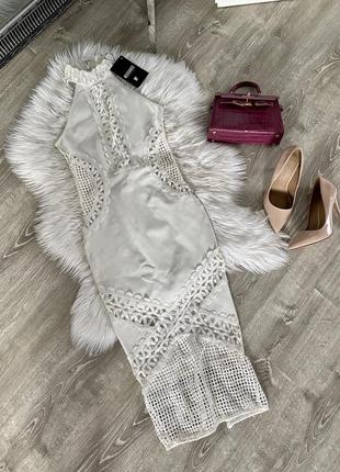 Бандажное платье missguided