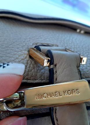 Фирменная кожаная сумка michael kors ( original).10 фото