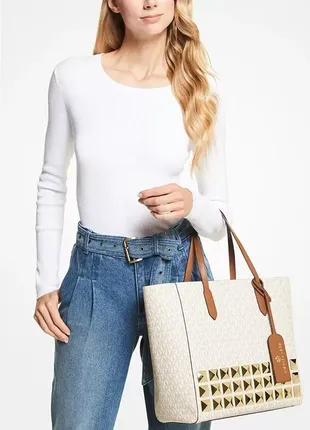 Большая сумка-тоут sinclair large east west grab tote michael kors оригинал4 фото