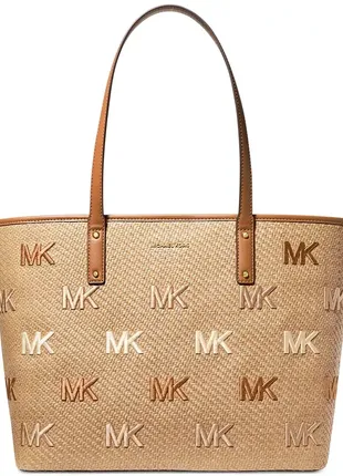 Велика відкрита сумка carter з логотипом michael kors оригінал1 фото