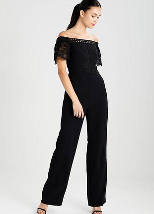 Комбінезон ted baker  чорного кольору з мереживом
