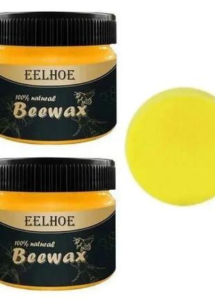 Полироль для мебели beewax 80 г / восковой полироль для мебели bf9 фото