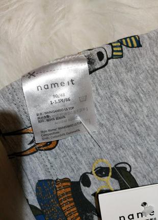 Лонгслив реглан кофта name it 12-18 мес 3