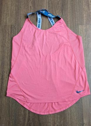Спортивна майка nike drі fit розмір m дихаюча з красивою спинкою оригінал