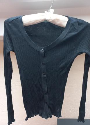 Кардиган коттон шелк р.xs