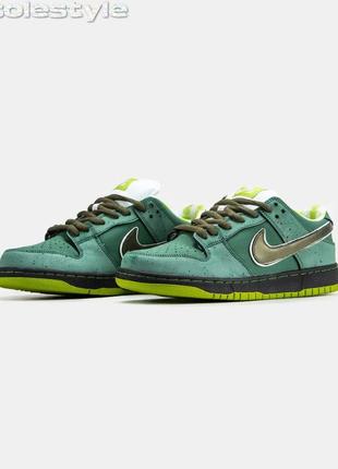 Nike sb dunk green lobster2 фото