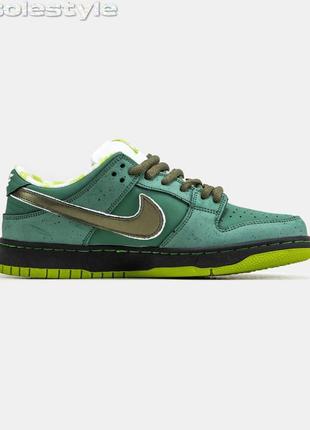 Nike sb dunk green lobster1 фото