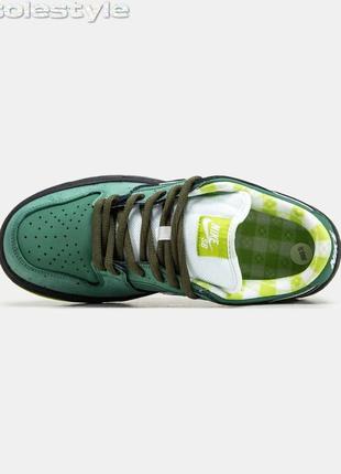 Nike sb dunk green lobster5 фото