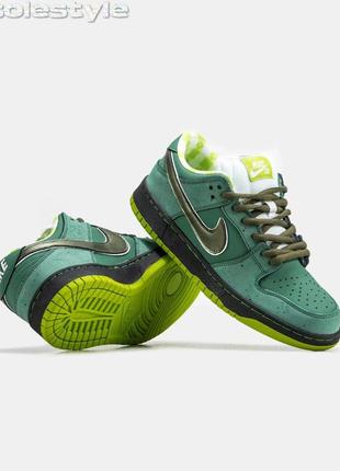 Nike sb dunk green lobster7 фото