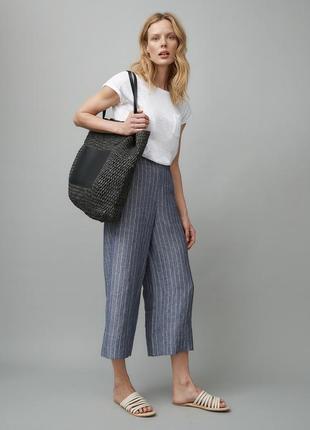 Стильные льняные брюки primark