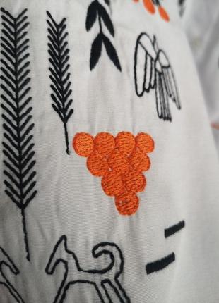 Сучасна вишиванка рубашка " символи' полубатал5 фото