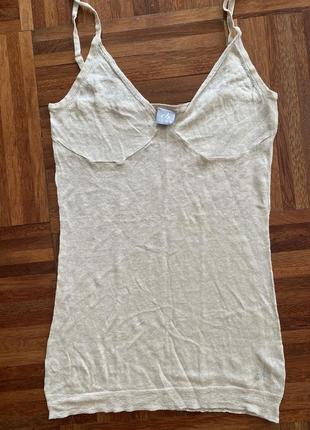 Майка топ лляна льон deha m італія