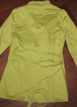 Брендовий ніжно зелений піджак, жакет куртка antoine lili paris оригінал!2 фото