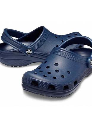 Crocs кроксы classic сабо crocband blue navy синие