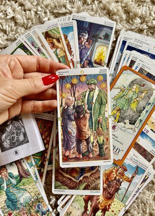 Колода карти таро колесо року wheel of the year tarot5 фото