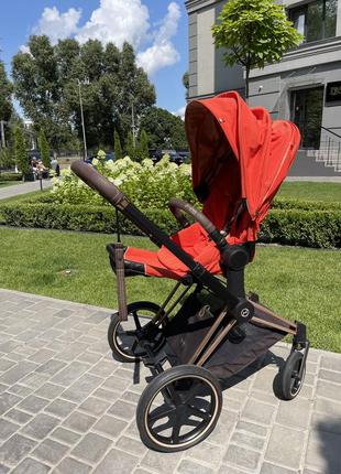 Неймовірна коляска 2в1 cybex priam9 фото