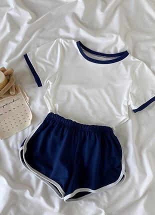 Стильный летний костюм двойка