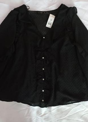 Рубашка блуза женская большого размера