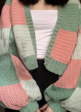 Кардиган в'язаний кардиган з пінтерест
