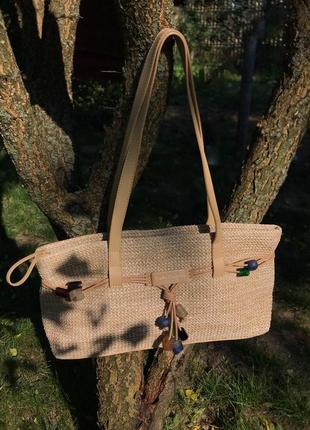 Плетеная вставная сумочка от betty barclay3 фото