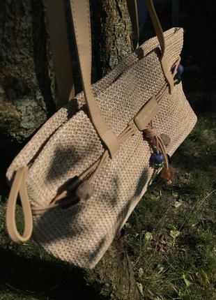 Плетеная вставная сумочка от betty barclay4 фото