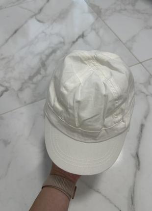 Классная кепка h&m, панама кепка, панамка, кепка с защитой, белая кепка4 фото