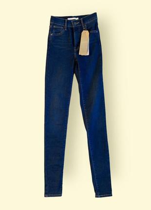 Джинси levis mile high super skinny1 фото