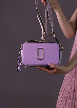 Сумка marc jacobs lilac/white 6
