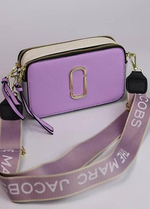 Сумка marc jacobs lilac/white 7