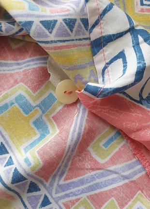 Блузка рубашка цветная, размер м-l4 фото