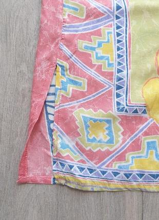 Блузка рубашка цветная, размер м-l5 фото