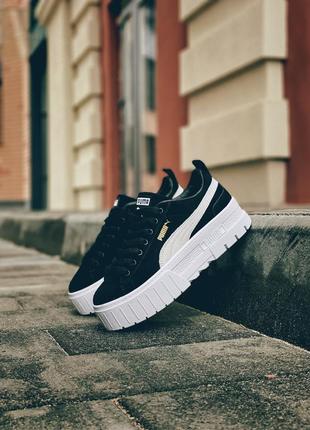 Кроссовки puma mayze высокие cali forum air force кроссовки пума черные