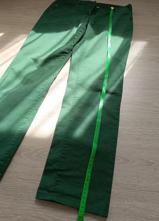Штани штанішки зелені брюки штанці джинс джинси класичні натуральні gina benotti4 фото